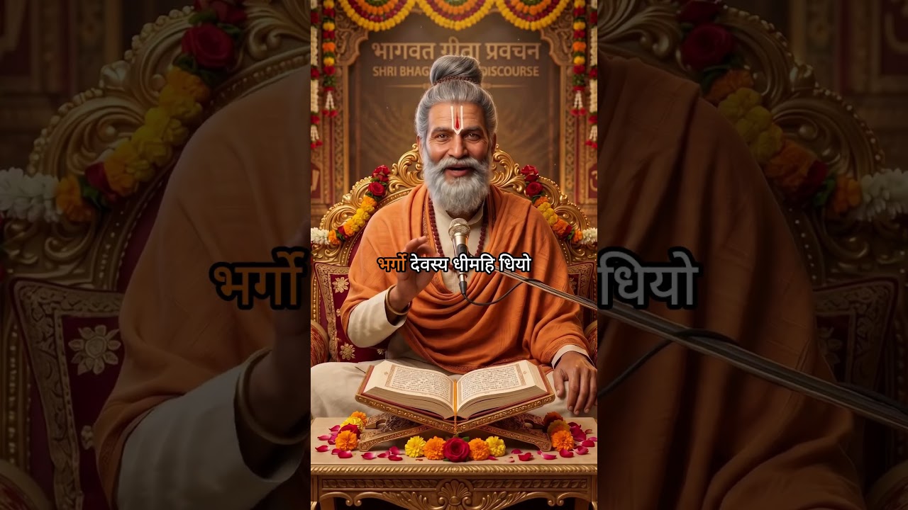 गायत्री मंत्र | 6 सेकंड दिव्य जप — भक्ति की बातें प्रवचन