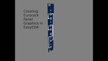 Creating Eurorack Panel Graphics in EasyEDA