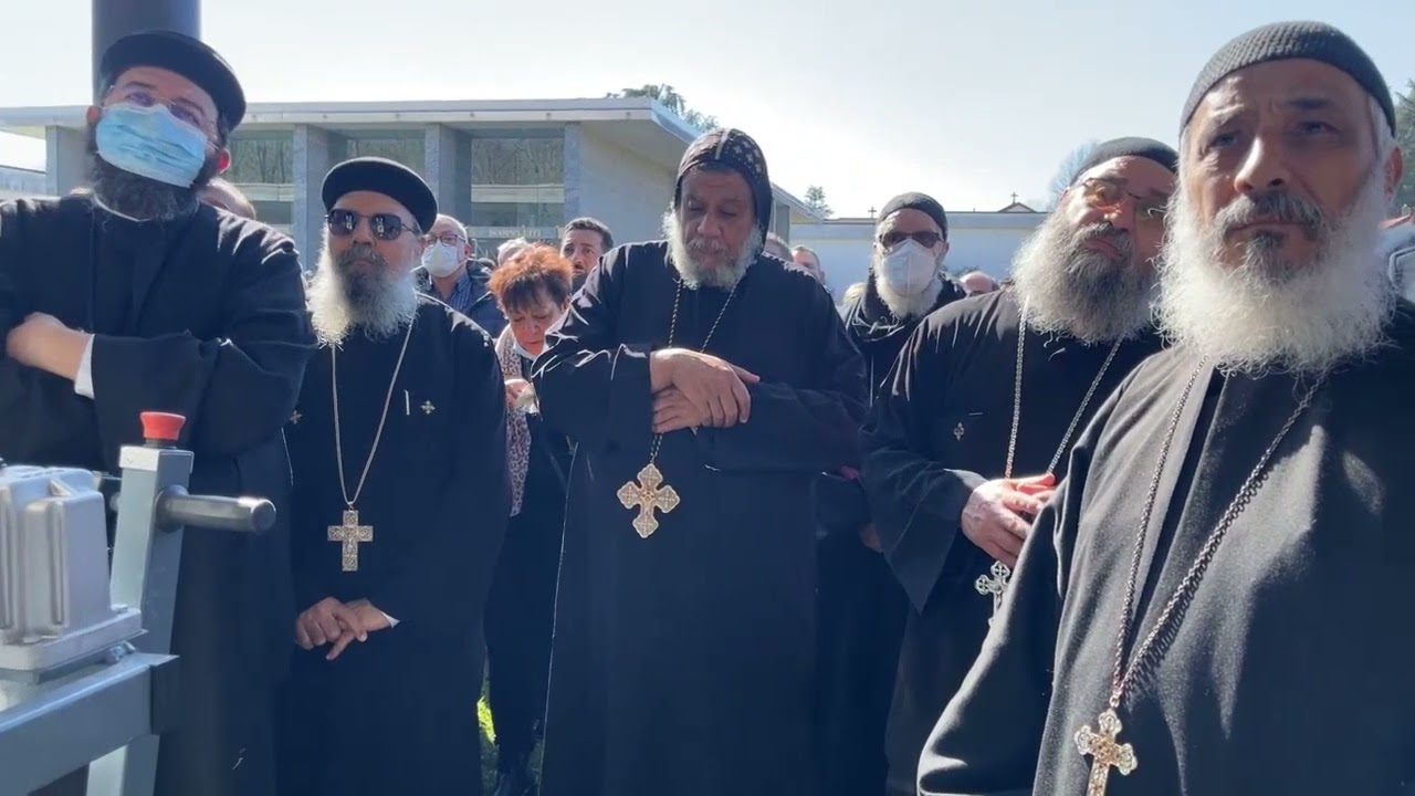 Sepoltura di Abuna Kirollos Aziz