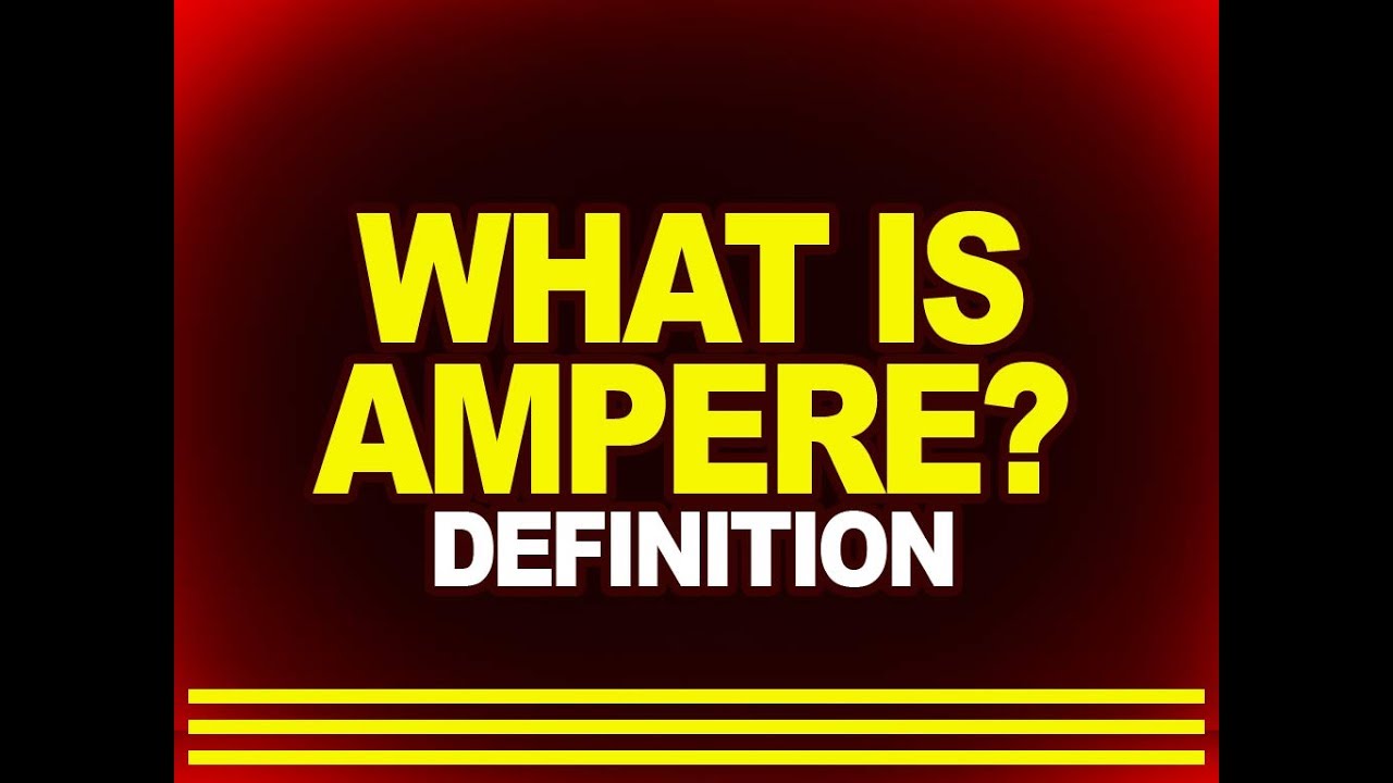 ampere trip meaning