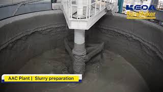 Slurry Preparation and Pouring Section