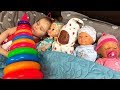 Are you sleeping brother John &  Giant Stacking Rings Educational Video for  Kids JoyJoy Lika