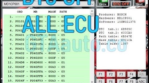 ECU DTC OFF SOFTWARE X-DECODER NEW 2023