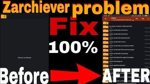 Finally 😯 ZArchiver Access Denied Problem Fix 100% 🔥 | Full Solution Android/iOS"