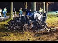 2023-03-17 Auto breekt in stukken bij crash Zevenbergschen Hoek, bestuurder overleden