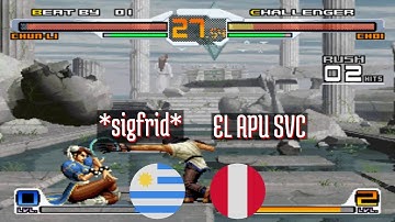 FT10 @svcsplus: *sigfrid* (UY) vs EL APU SVC (PE) [SNK vs Capcom svc Fightcade] Aug 18