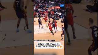 2026 NBA PLAYOFFS Incredible Dunks Highlights Part 3 🤯🔥 #nba #dunks #nbahighlights #nbaplayoffs