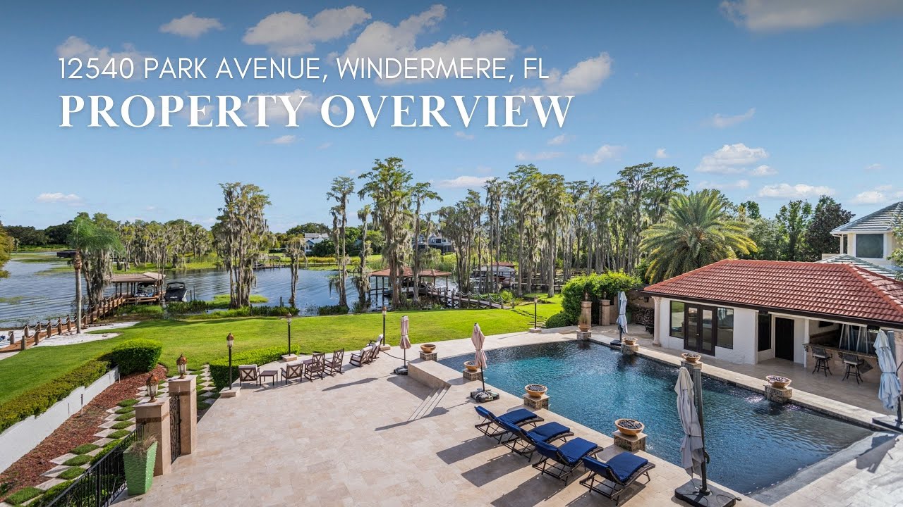 12540 Park Avenue, Windermere, FL Property Overview Rob Rahter YouTube