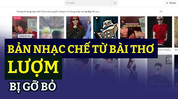 Bản nhạc chế từ bài thơ 