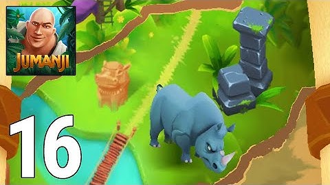 Jumanji: Epic Run Gameplay Walkthrough Part 16 - The Jungle [iOS/Android Games]