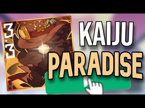I play Kaiju Paradise for the FIRST TIME