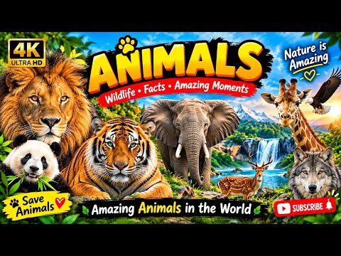 Amazing Animals in the World š
š¦ | Wild Animals 4K | Incredible Wildlife & Nature Documentary