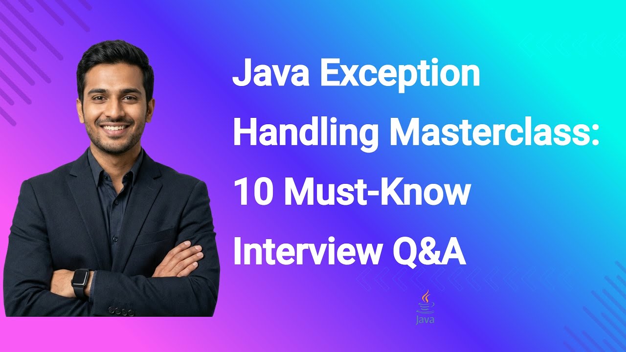 Java Exception Handling Masterclass: 10 Must-Know Interview Q&A #Shorts ...