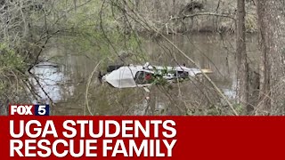 UGA’s Kapa Alpha Theta sisters save family in crash | FOX 5 News