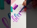 How to blend goldfaber aqua dual watercolor markers fabercastell shorts art tutorial howto