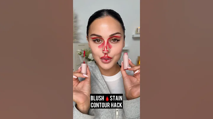 Blush Stain Contour Hack l Christen Dominique