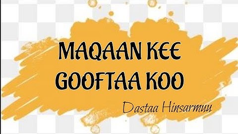 মাকান কি গোফতা কু ||দাস্তা হিনসারমু