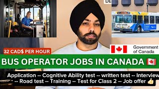 HOW TO BECOME TRANSIT DRIVER IN CANADA | ਪੰਜਾਬੀ 'ਚ ਜਾਣੋ | GOVERNMENT JOB IN CANADA @DeeptalkCanada screenshot 2