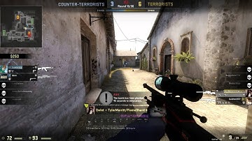 CSGO Competitive - Triple Kill with AWP Noscope