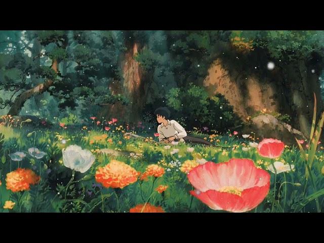 Relaxing music without ads Ghibli Studio Ghibli Concert [BGM for work / healing / study] class=