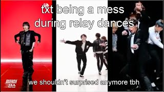 txt being a mess in relay dances