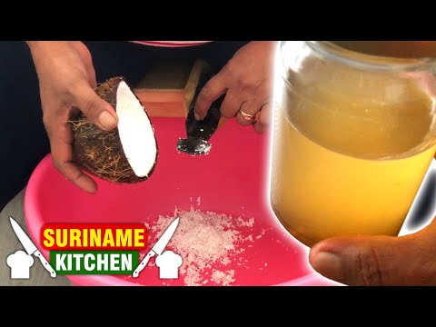 Video: 3 manieren om pure kokosolie te maken