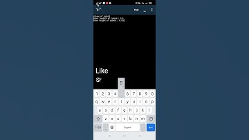 Volume of cuboid class 9th,10th in pytroid3 in phone. Python easy programming🤩..#python #programming