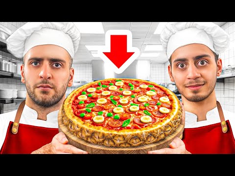 کی می‌تونه با مواد اشتباه پیتزای بهتری درست کنه؟ 🤯🍕