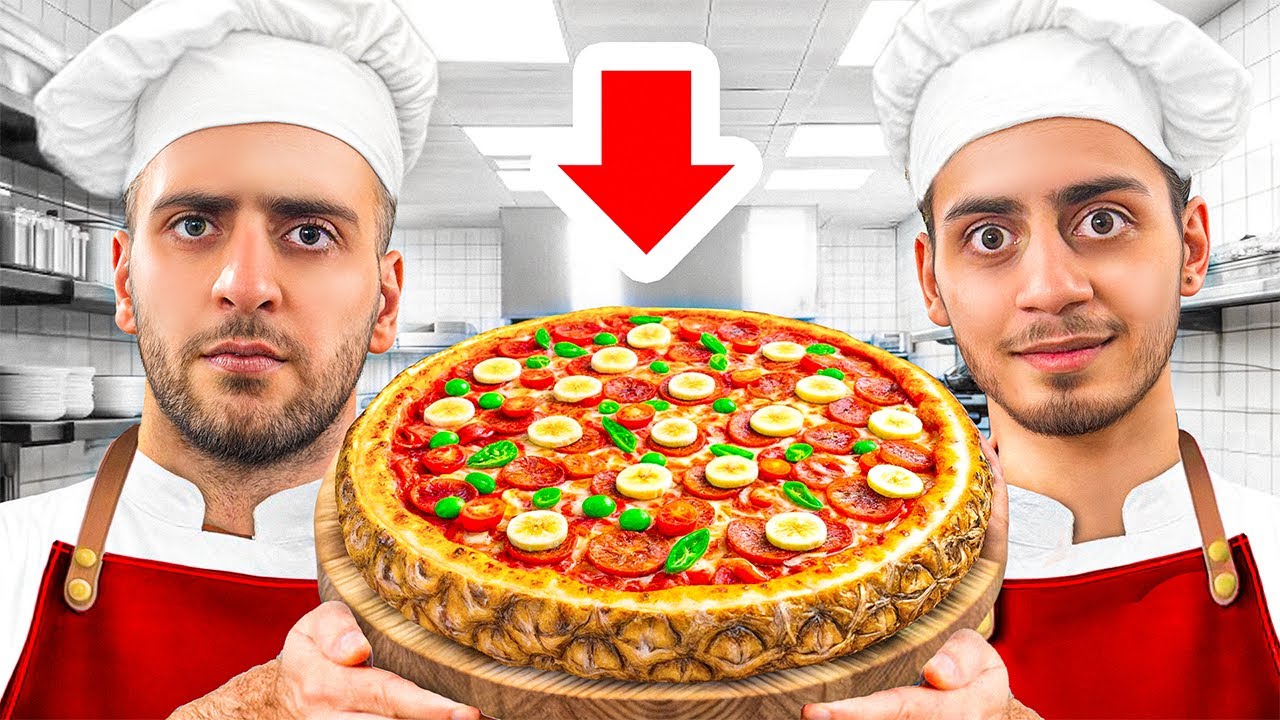 کی می‌تونه با مواد اشتباه پیتزای بهتری درست کنه؟ 🤯🍕