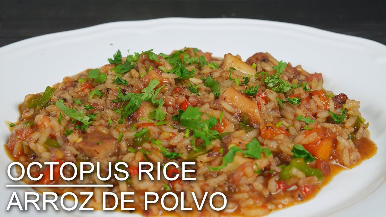 OCTOPUS RICE / ARROZ DE POLVO - INGLORIOUS COOKING & IVO CUTELARIAS ...