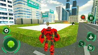 Air Jet Robot Transform : Robot Shooting Game | Game Robot Perang Berubah Jadi Pesawat Jet screenshot 1