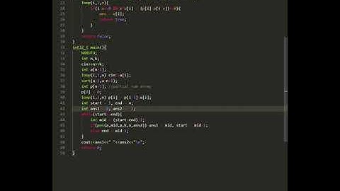 To add or not to add - 231C codeforces(Part 2 - implementation)