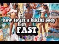 how to get a PERFECT body FAST (just watch)