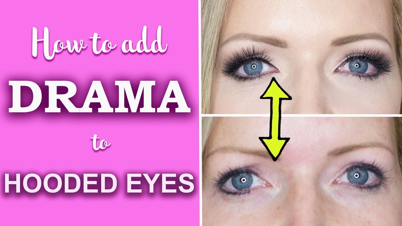 How to Add Drama to Hooded Eyes to Make them Look Bigger : Makeup Tutorial- GRWM in Real Life