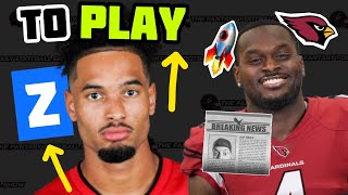 Emeka Egbuka to play Z WR; Jeremiyah Love IMPRESSES 🚀
