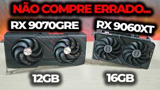 RX 9070GRE vs. RX 9060XT 16GB, QUAL É MELHOR CUSTO BENEFÍCIO? TESTE EM JOGOS E COMPARATIVO 2026
