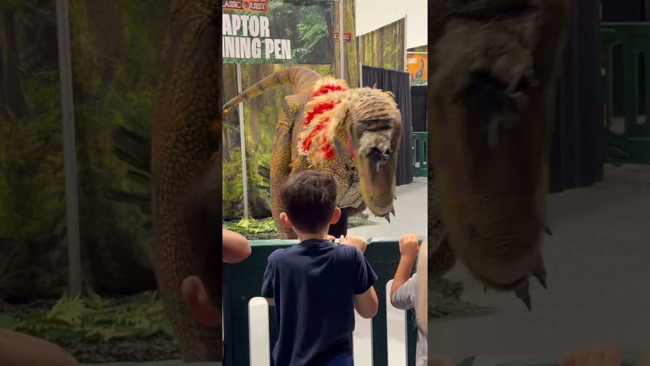 DINOSAUR WORLD! Jurassic quest 2025 | AwesomeAstor