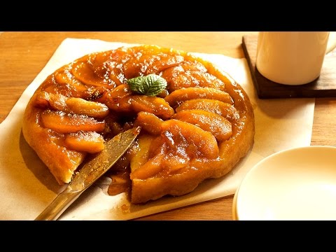 【鑄鐵鍋甜點????】做給另一半吃！一次就上手的翻轉蘋果派 (Tarte Tatin)