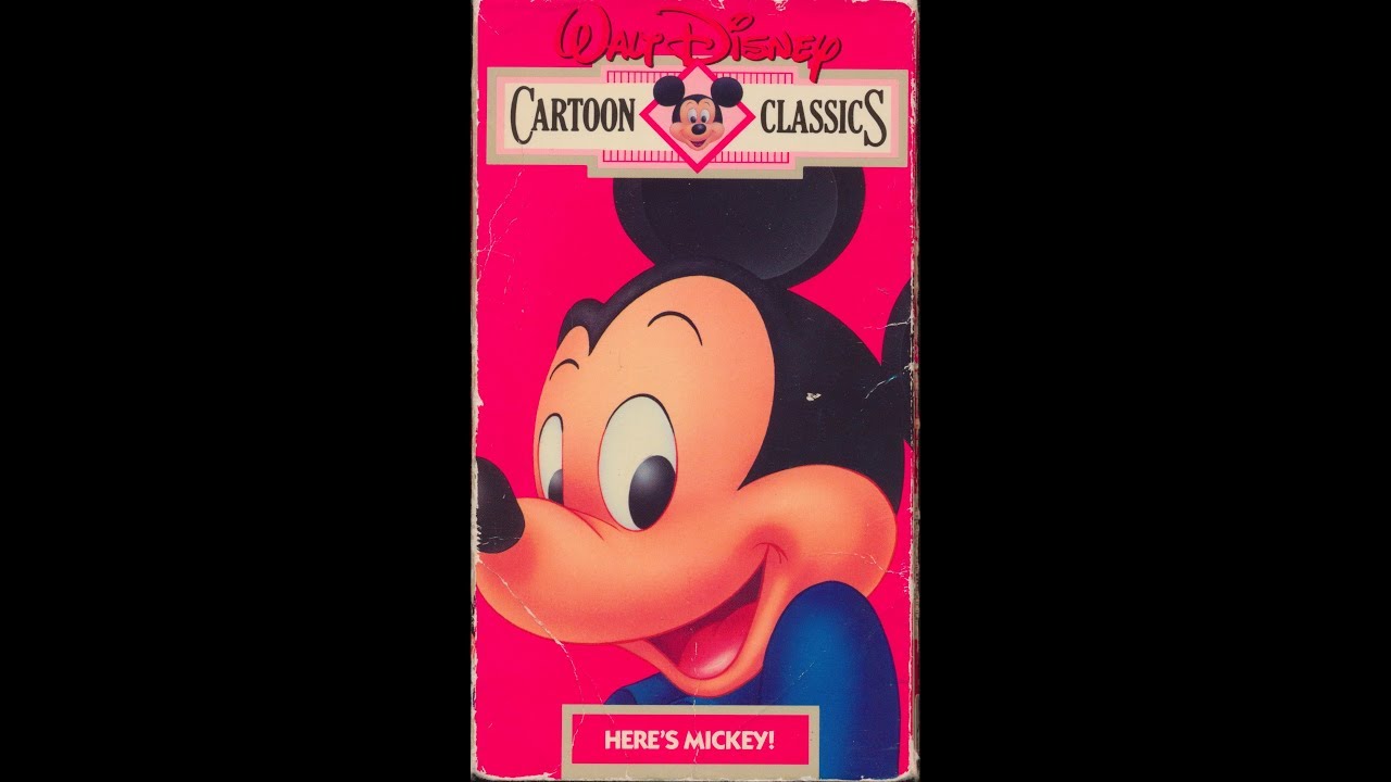 Walt Disney Cartoon Classics 1 Here S Mickey Vhs Vide - vrogue.co