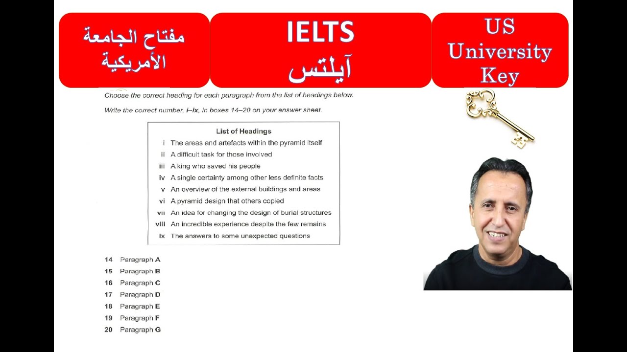 #11. Choose the correct heading for each paragraph IELTS reading ...