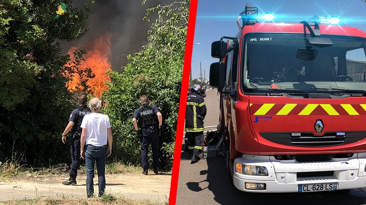 INCENDIE EN DIRECT ET UNE RS6 INSOLENTE
