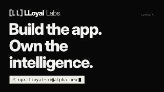 Apps that own their intelligence: TypeScript, local models, your rules