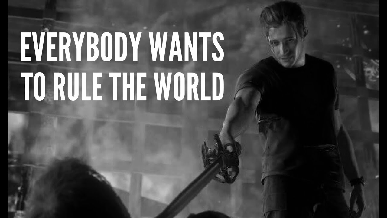 Everybody wanted to know. Everybody wants to Rule the World. Рейф Адлер гиф. Rafe Adler Wallpaper Sword Fight High quality.