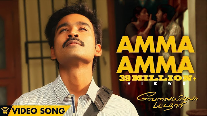 Velai Illa Pattadhaari #D25 #VIP - Amma Amma | Full Video Song
