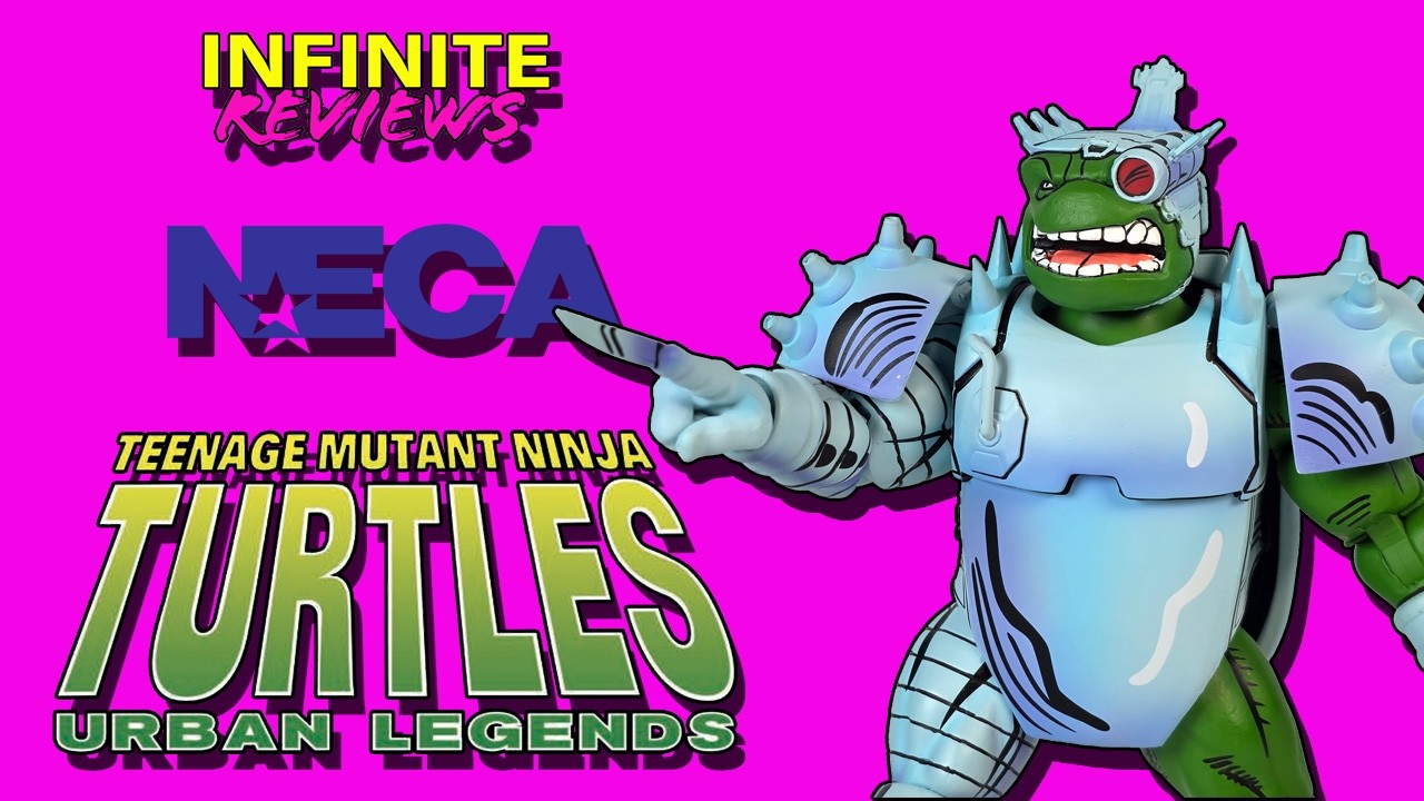 Infinite Reviews NECA TMNT Urban Legends Cyborg Donatello