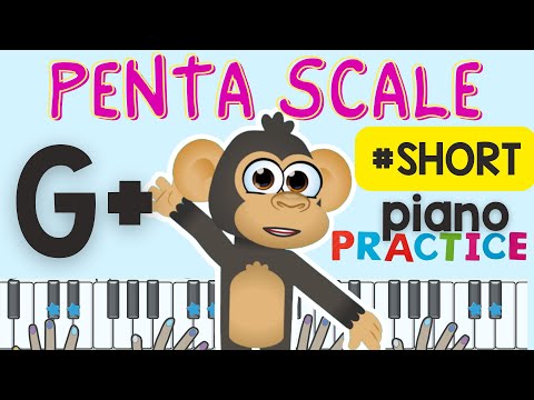 Easy Piano Lesson for Kids: Learn to Play G Major Pentascale | Piano for Kids | Music Education