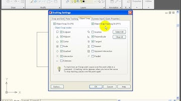 AutoCAD Explained - Using Object Snap Tracking