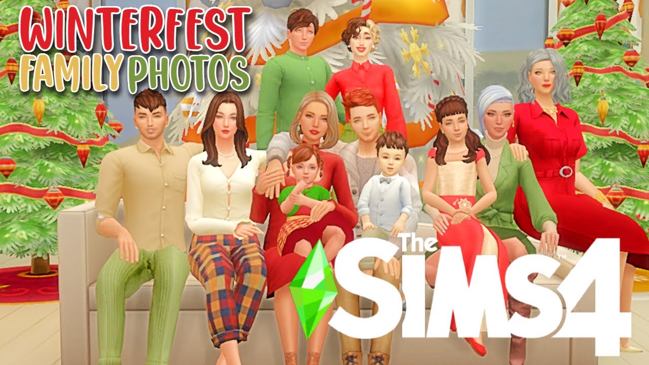 The Sims Resource - Big Family - Pose Pack