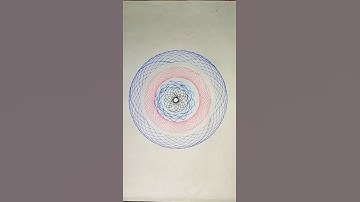 #spirograph #design 😍 #2024 #drawing #art #relax #satisfying #draw #magic #ruler#short #shorts#enjoy