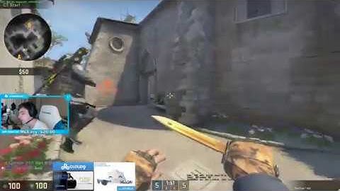 CS:GO - Shroud plays ESEA PUG on Iferno 21.06.2017.